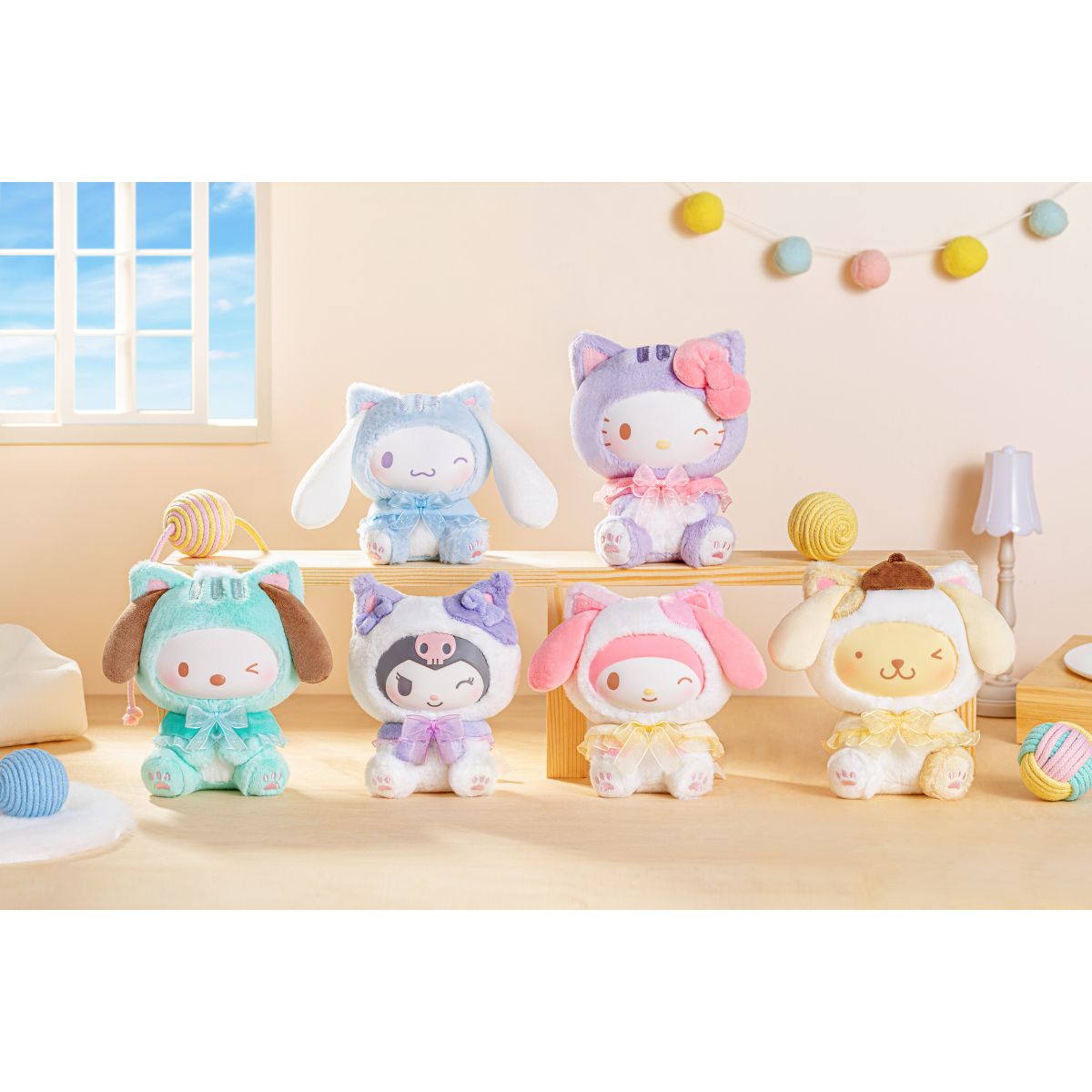 Đồ Chơi Mô Hình Sanrio Characters Play With Kittens Series TOP TOY 2303512410106