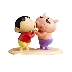52 TOYS Shinchan & Buriburizaemon – Kasukabe’s Ultimate Duo Collectible Figure Toy 6958985051767
