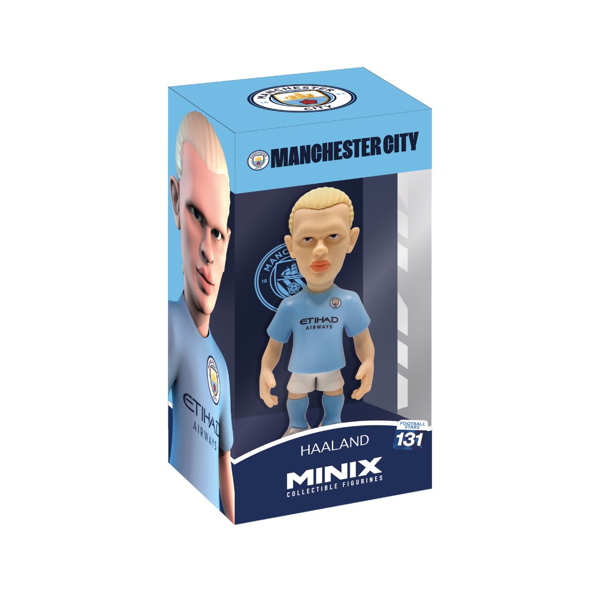 Đồ Chơi Mô Hình Siêu Sao Cầu Thủ Haaland - Manchester City MINIX 11063