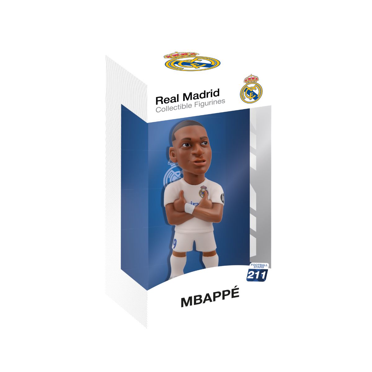 Đồ Chơi Mô Hình Siêu Sao Cầu Thủ Mbappé - Real Madrid MINIX 18451