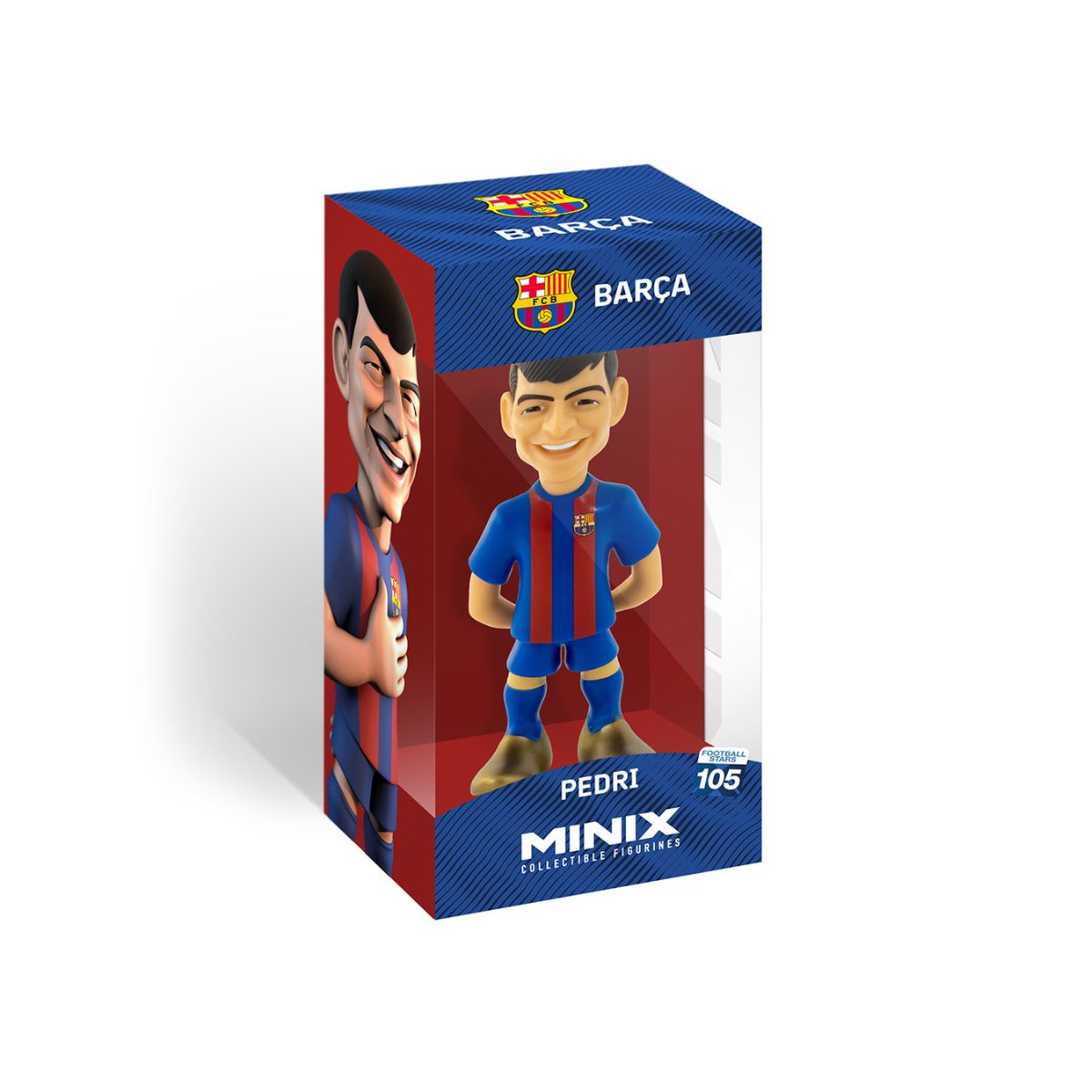 Đồ Chơi Mô Hình Siêu Sao Cầu Thủ Pedri - FC Barcelona MINIX 13074