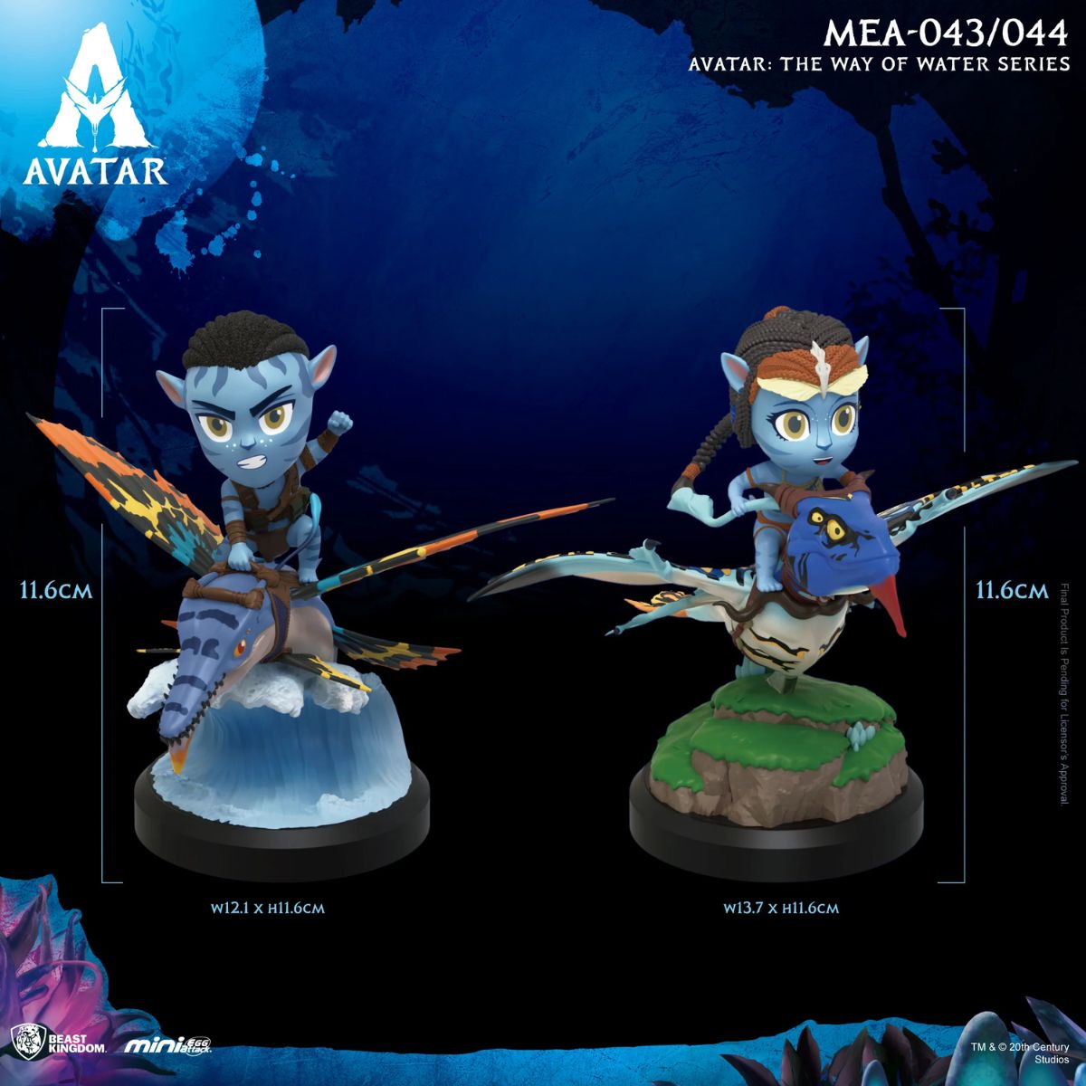The Way Of Water Series Neytiri Banshee BEAST KINGDOM MEA-044 Collectible Figure