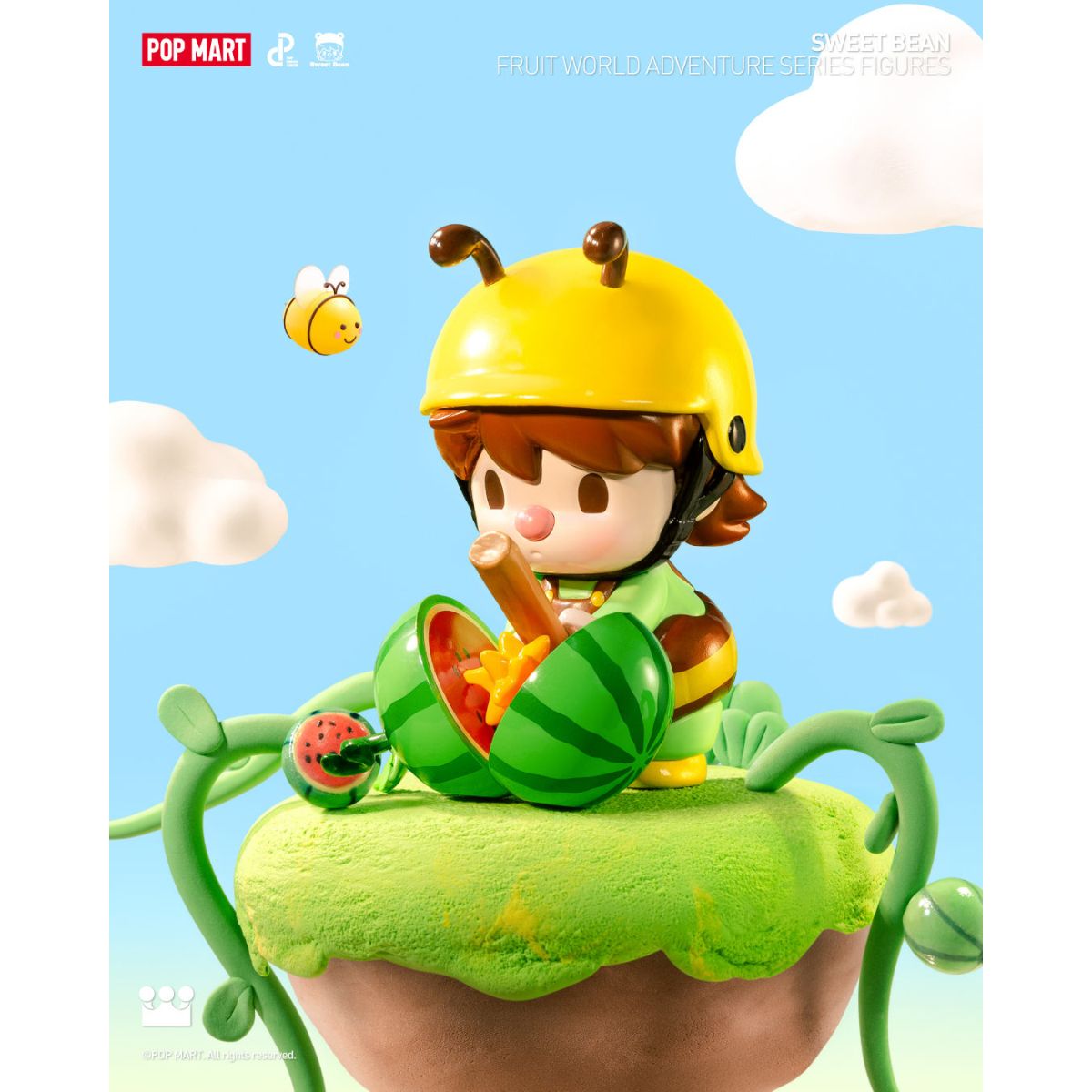 Mô Hình Sweet Bean Fruit World Adventure  Series Figures POP MART 6931571006983
