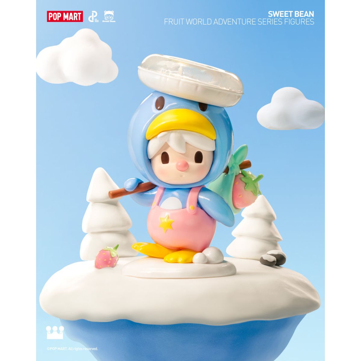 Mô Hình Sweet Bean Fruit World Adventure  Series Figures POP MART 6931571006983
