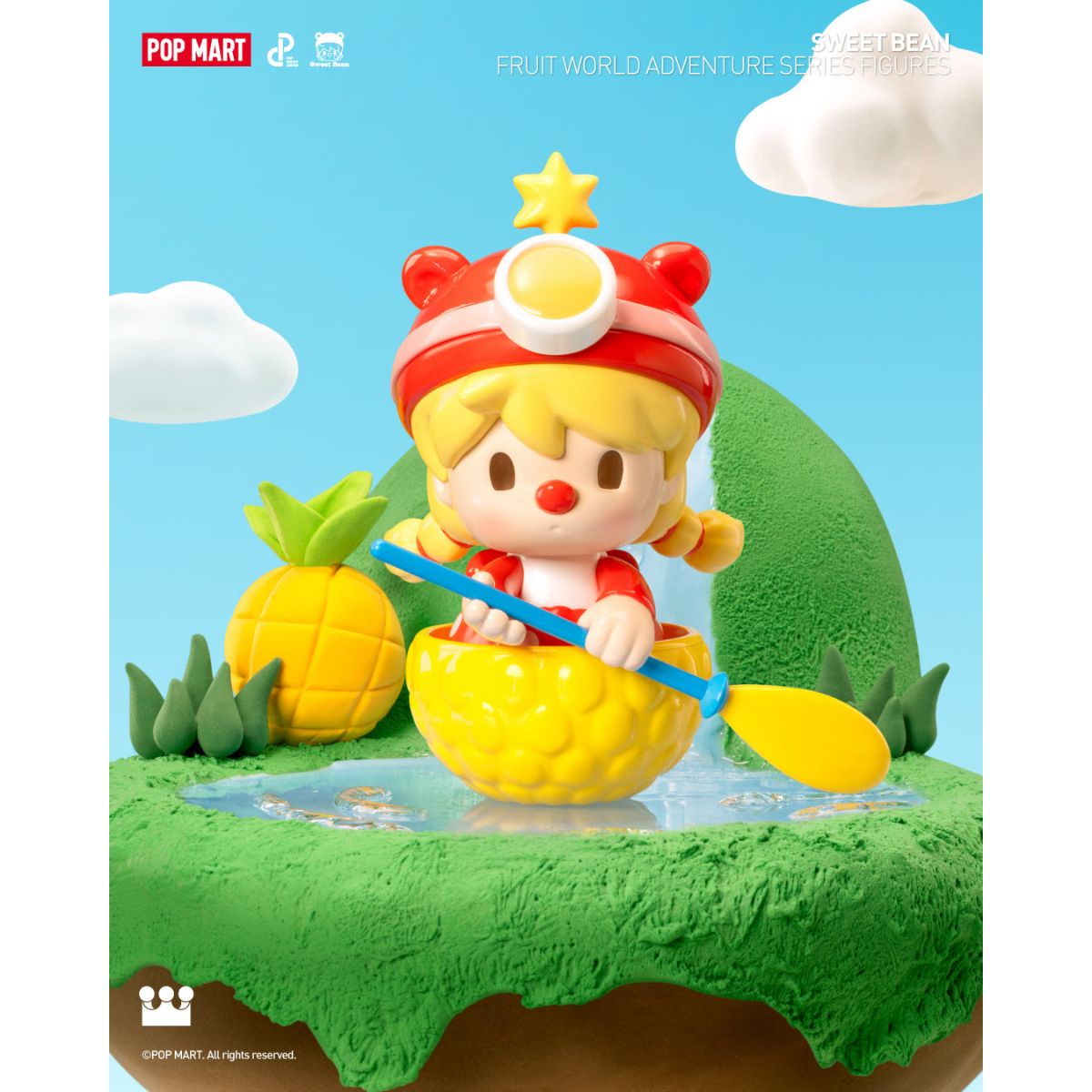 Mô Hình Sweet Bean Fruit World Adventure  Series Figures POP MART 6931571006983