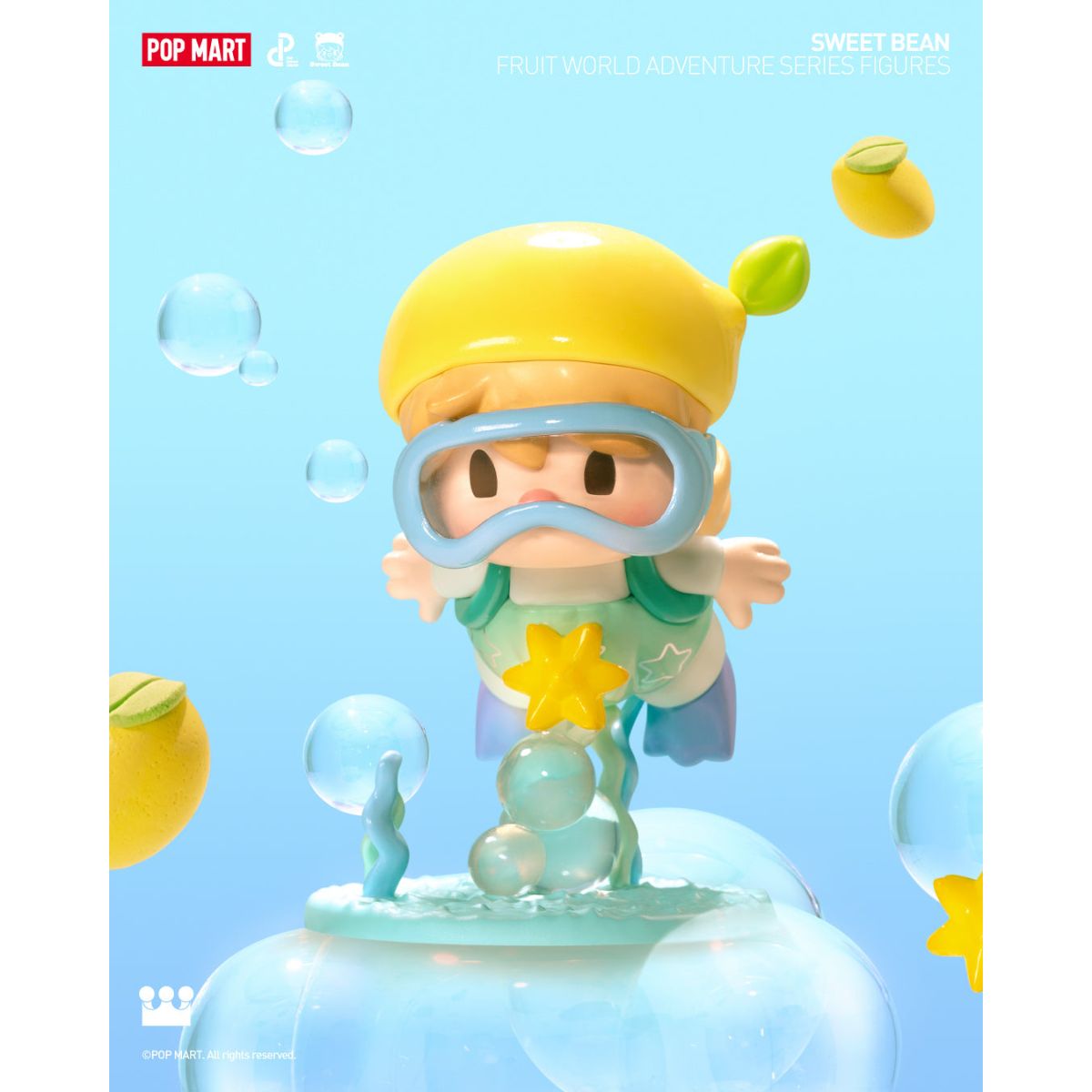 Mô Hình Sweet Bean Fruit World Adventure  Series Figures POP MART 6931571006983