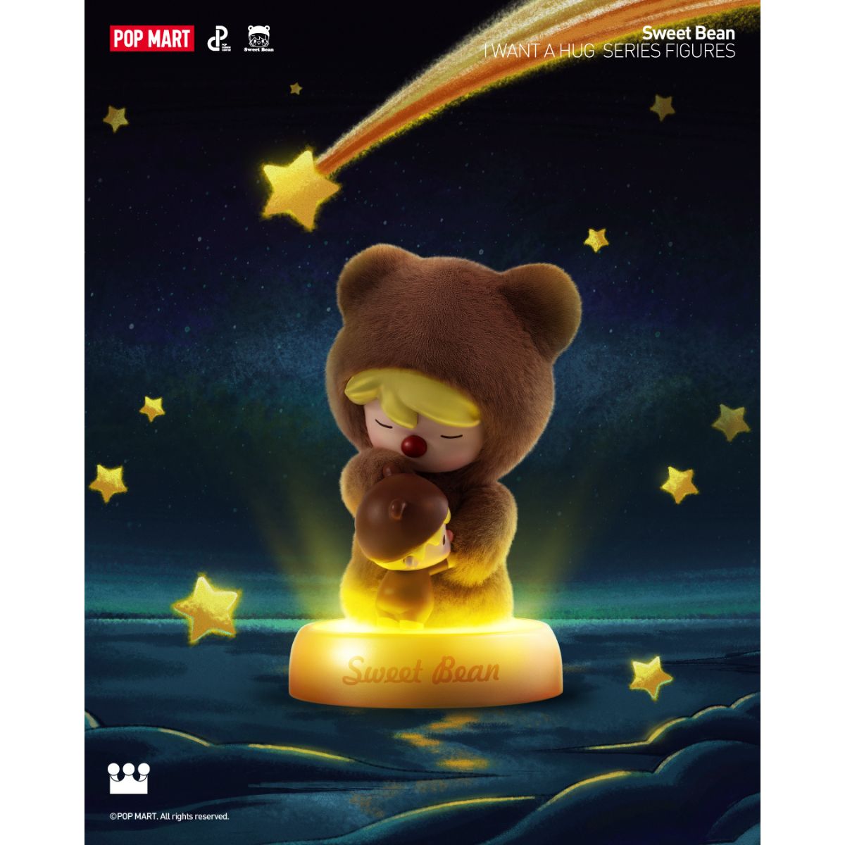 Mô Hình Sweet Bean I Want A Hug Series Figures POP MART 6931571031565