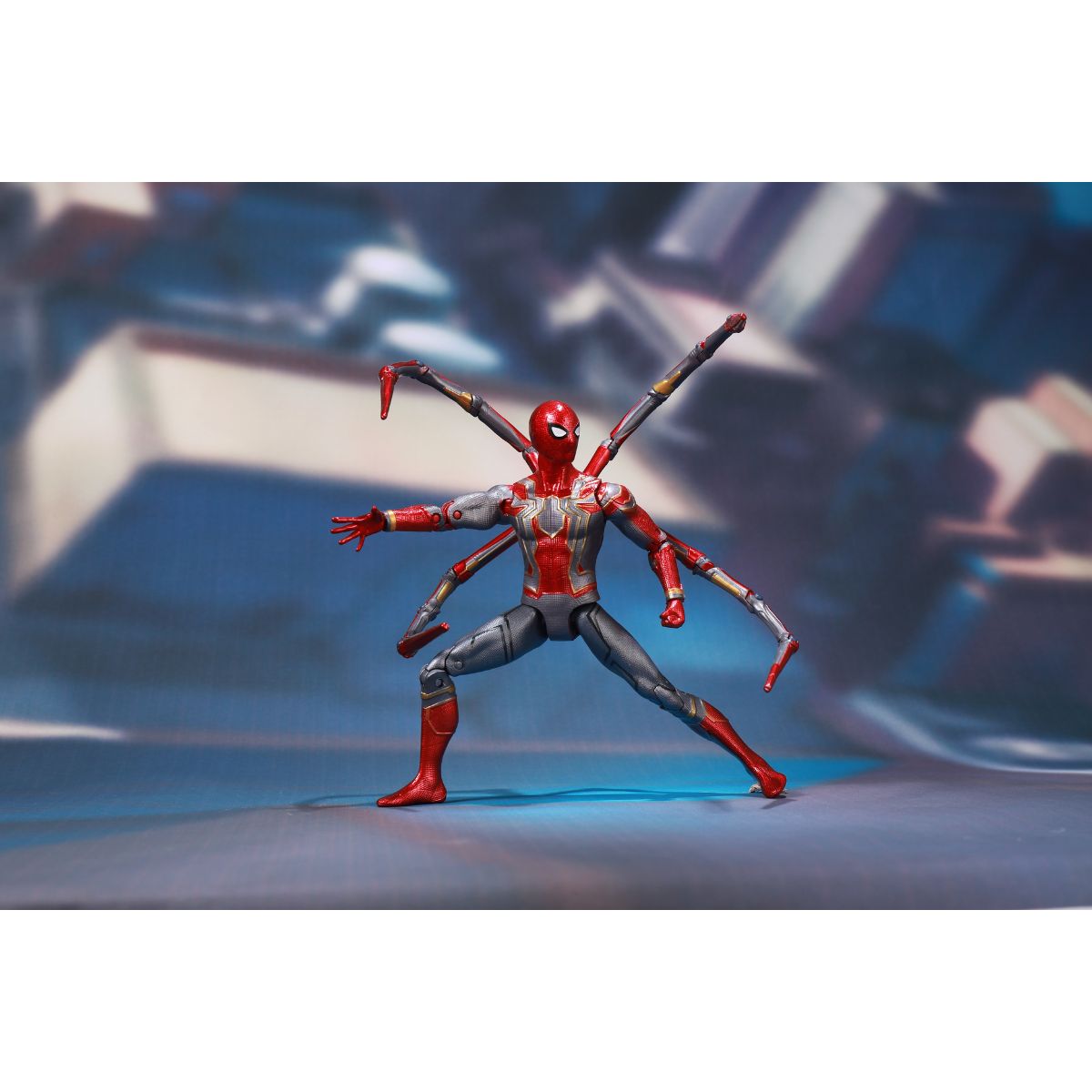 Đồ Chơi Mô Hình Tác Chiến Iron Spiderman ZD TOYS 1911-05