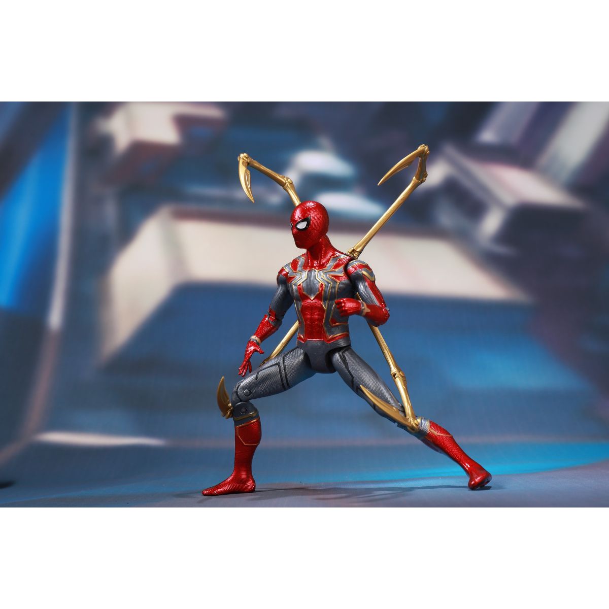 Đồ Chơi Mô Hình Tác Chiến Iron Spiderman ZD TOYS 1911-05