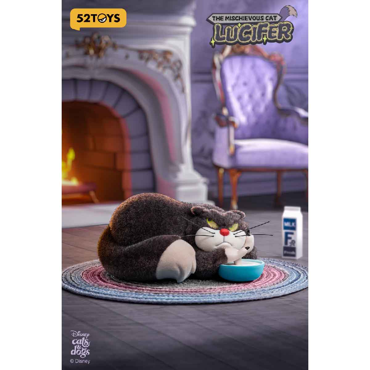 Mô Hình The Mischievous Cat Lucifer 52TOYS 6958985014441