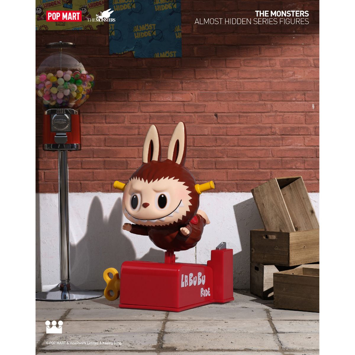 THE MONSTERS Almost Hidden Model POP MART 6941848273819