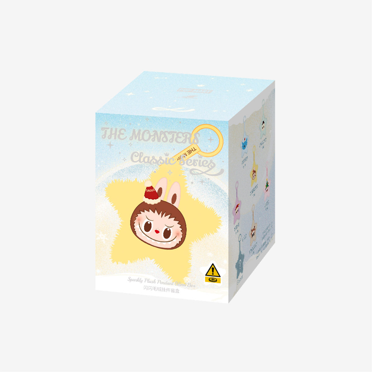 Mô Hình The Monsters Classic Series-Sparkly Plush Pendant POP MART 6931571042943