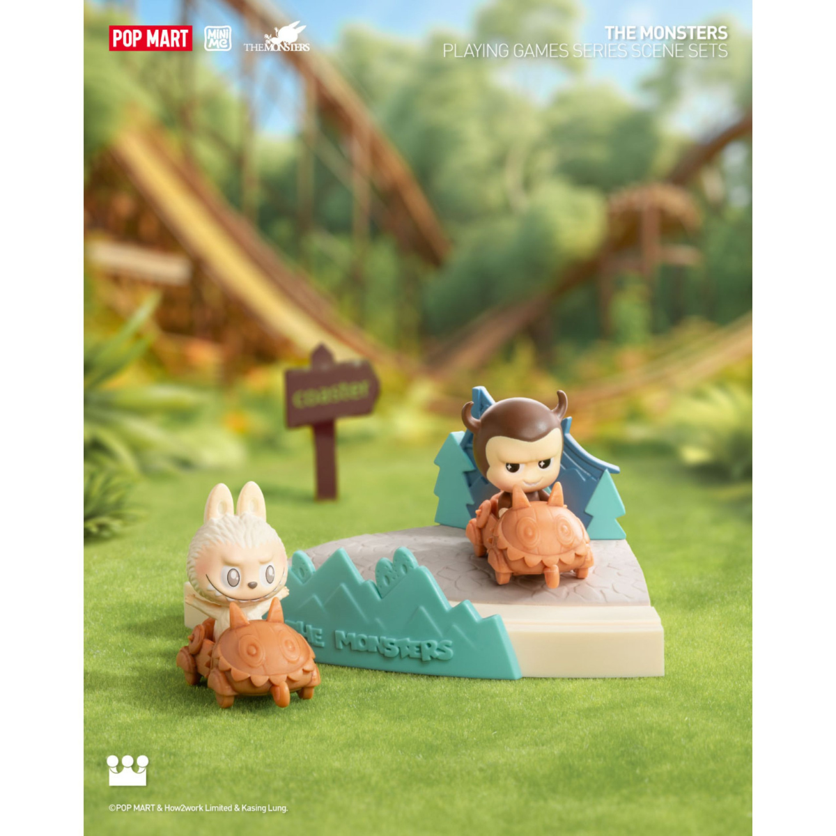 Mô Hình The Monsters Playing Games Series Scene Sets POP MART 6941848289094