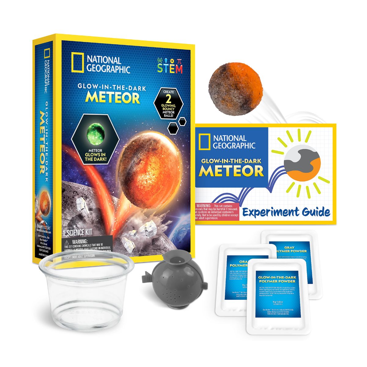 Đồ Chơi Mô Hình Thiên Thạch Phát Sáng Trong Bóng Tối Nat Geo STEAM RTMETEOR