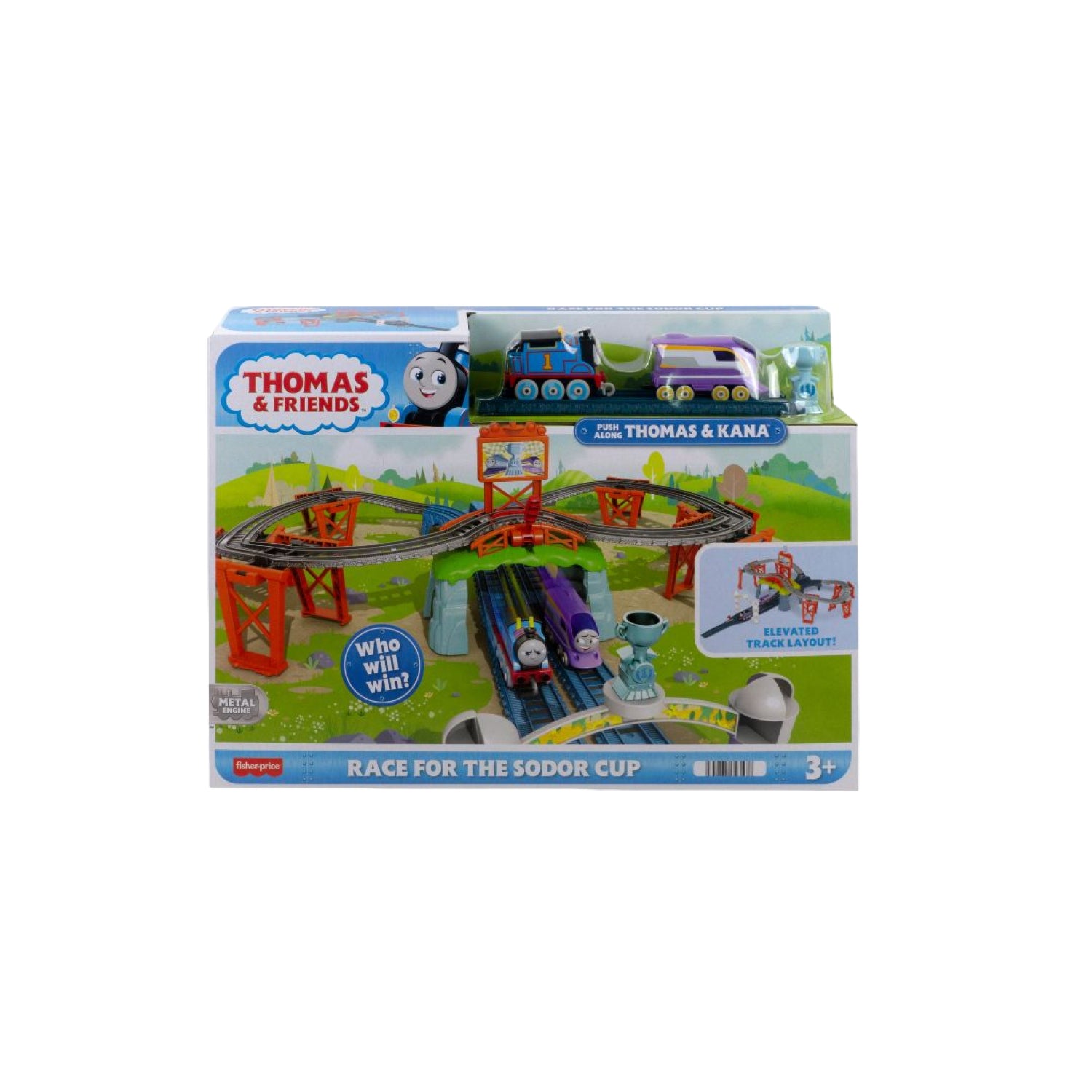 Mô Hình Thomas Dạo Vòng Quay Sodor Thomas Friend Hfw03