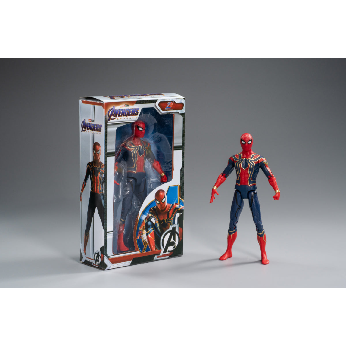 Mô Hình Tiêu Chuẩn Iron Spiderman 7 Inch ZD TOYS 1608-04