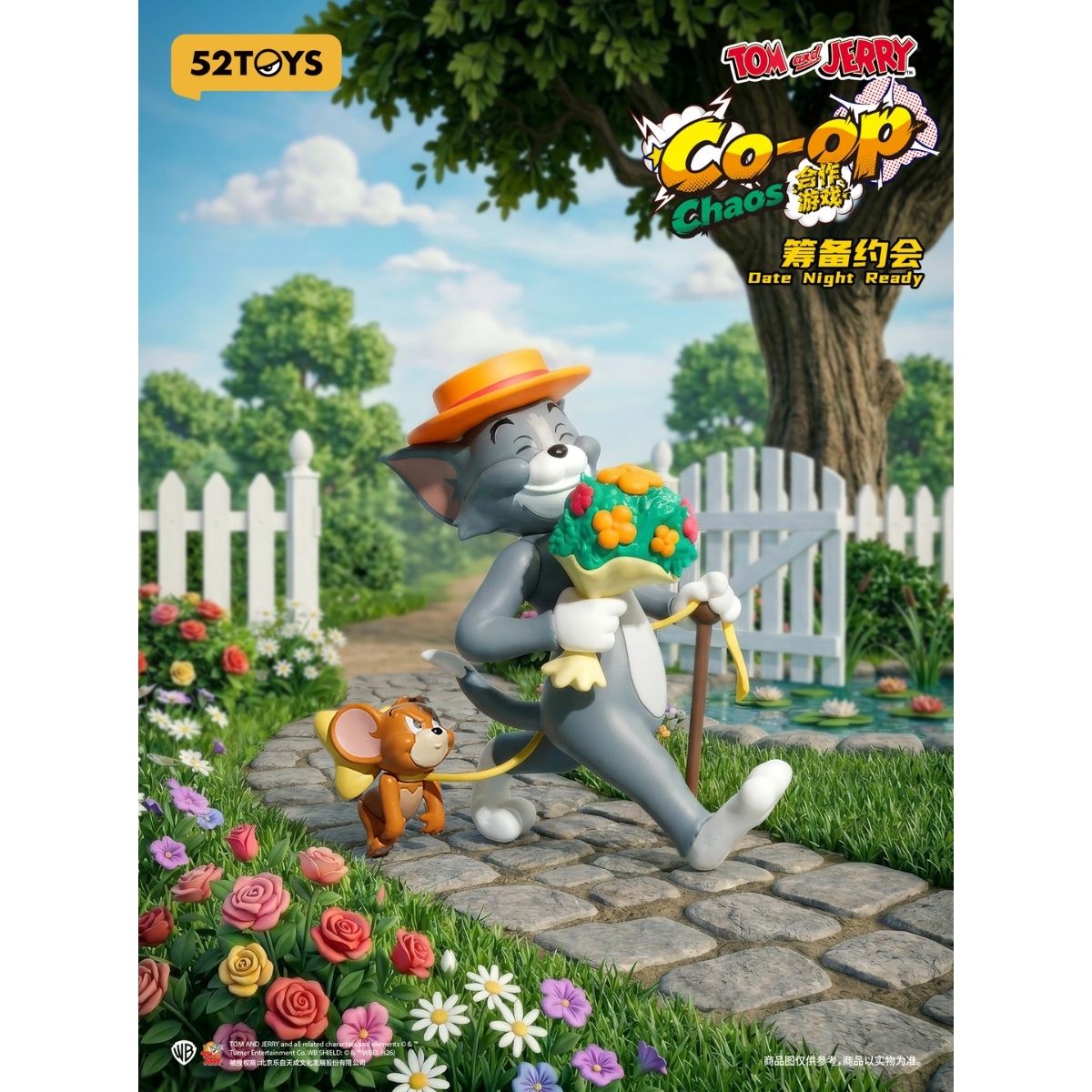 Đồ Chơi Mô Hình Tom And Jerry Co-op Chaos 52TOYS 6958985073752