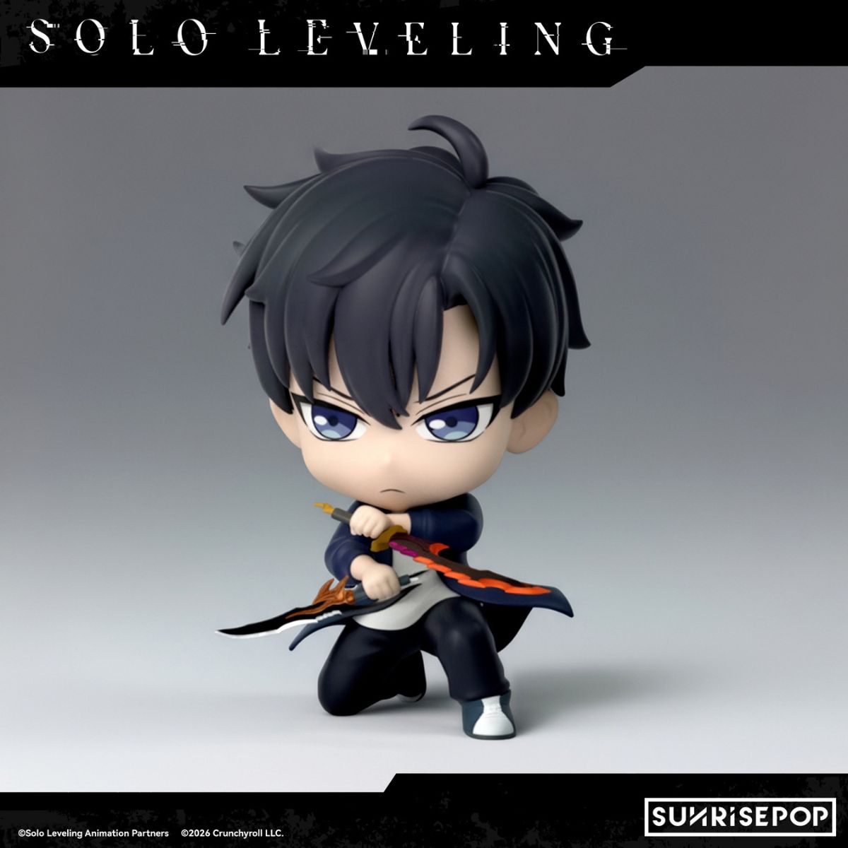 Đồ Chơi Mô Hình Trang Trí Sung Jinwoo Solo Leveling SUNRISEPOP SLFS001
