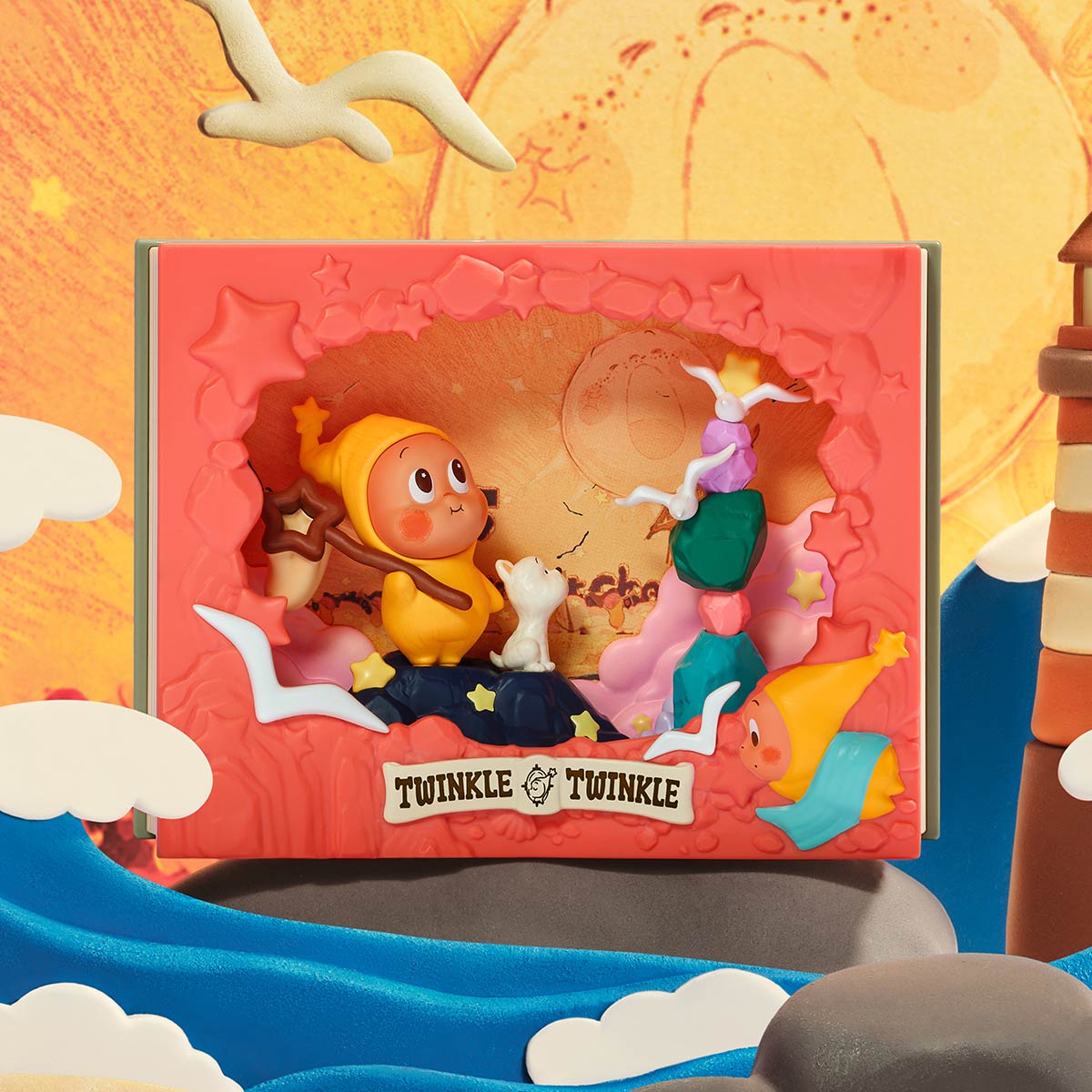 Mô Hình Twinkle Twinkle Light Up Series Scene Sets POP MART 6941313021372