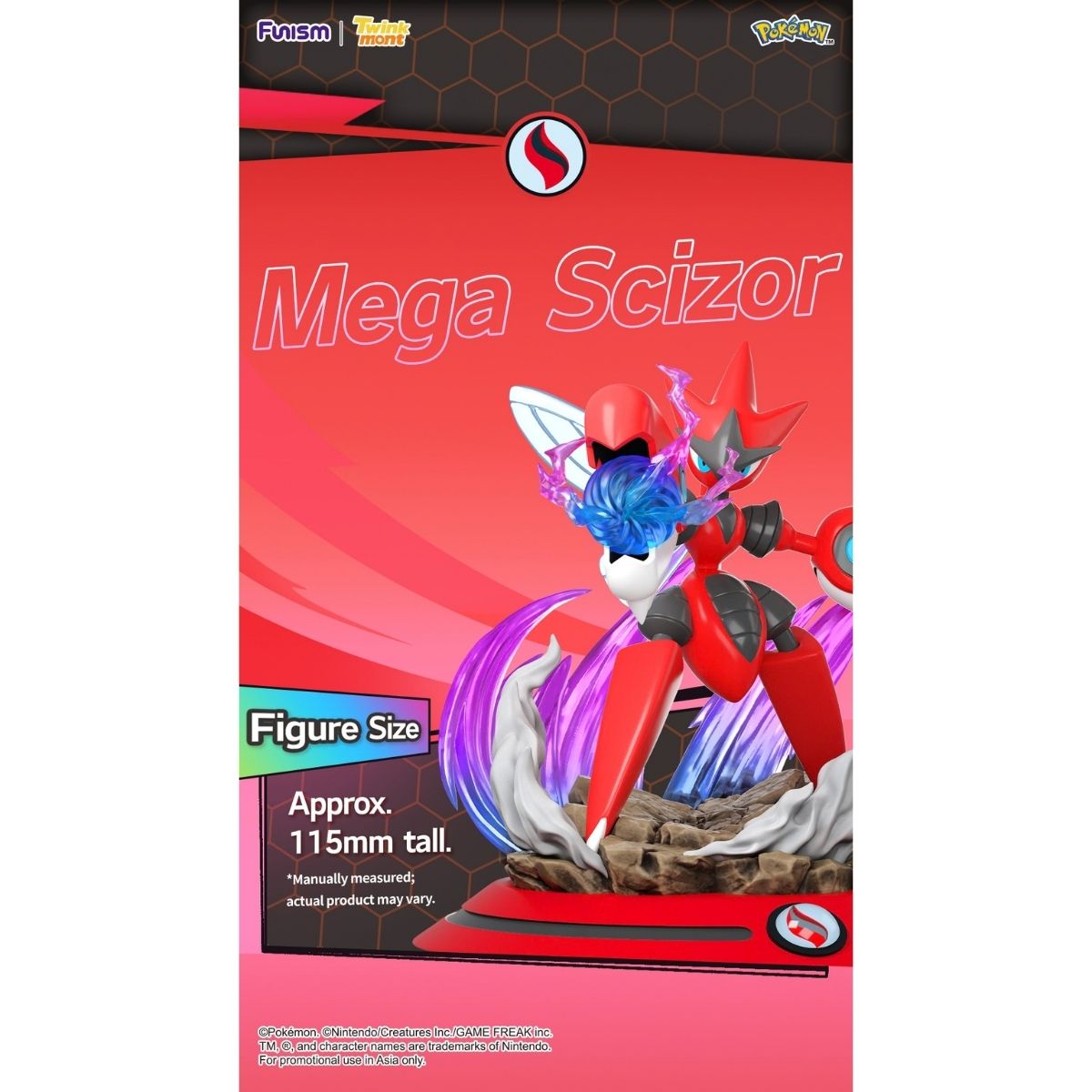Đồ Chơi Mô Hình Twinkmont - Scizor FUNISM PF2091