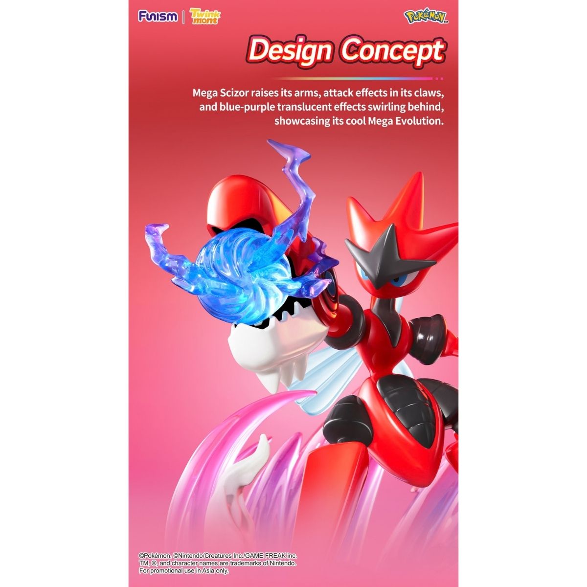 Đồ Chơi Mô Hình Twinkmont - Scizor FUNISM PF2091