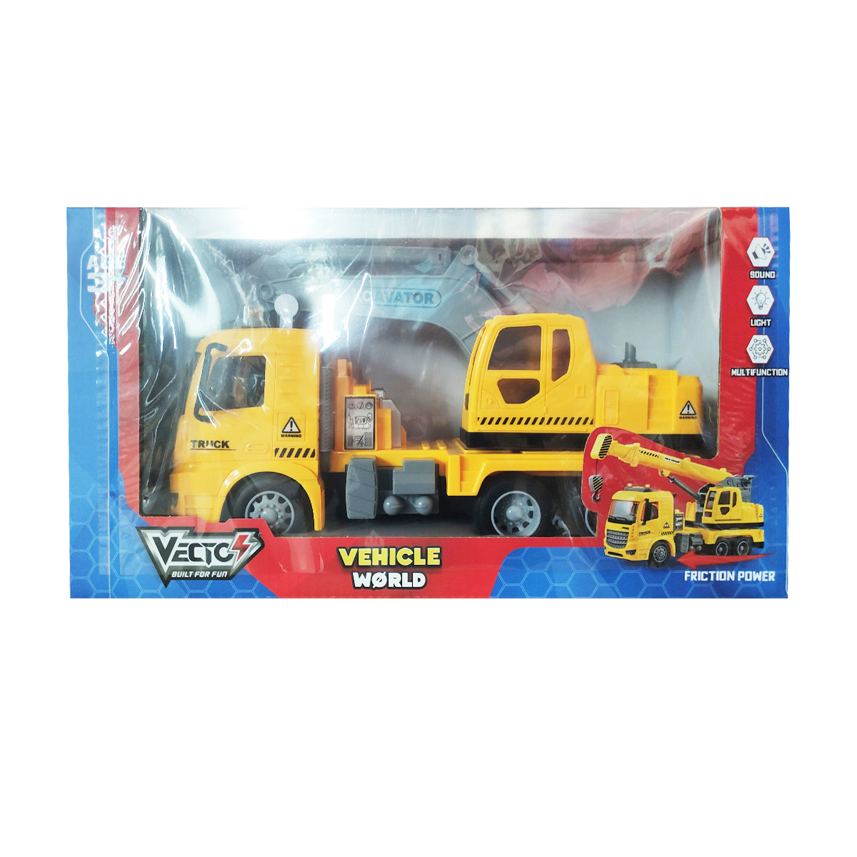VECTO VT8910A Excavator Model Toy