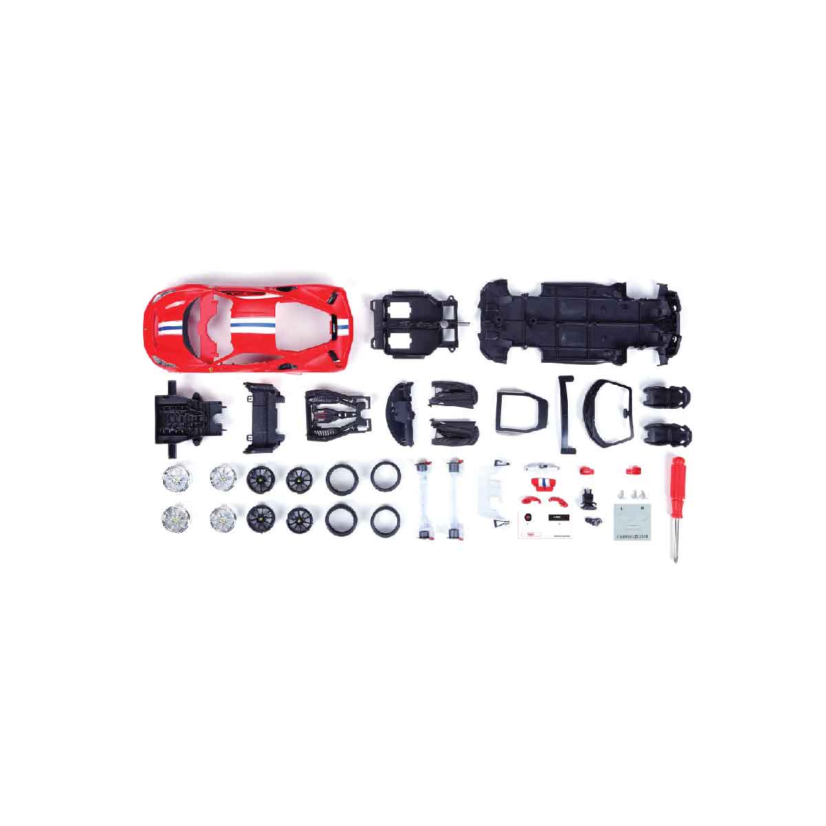 Đồ Chơi Mô Hình Xe Lắp Ráp 1:24 Ferrari 488 Pista MAISTO MT39018