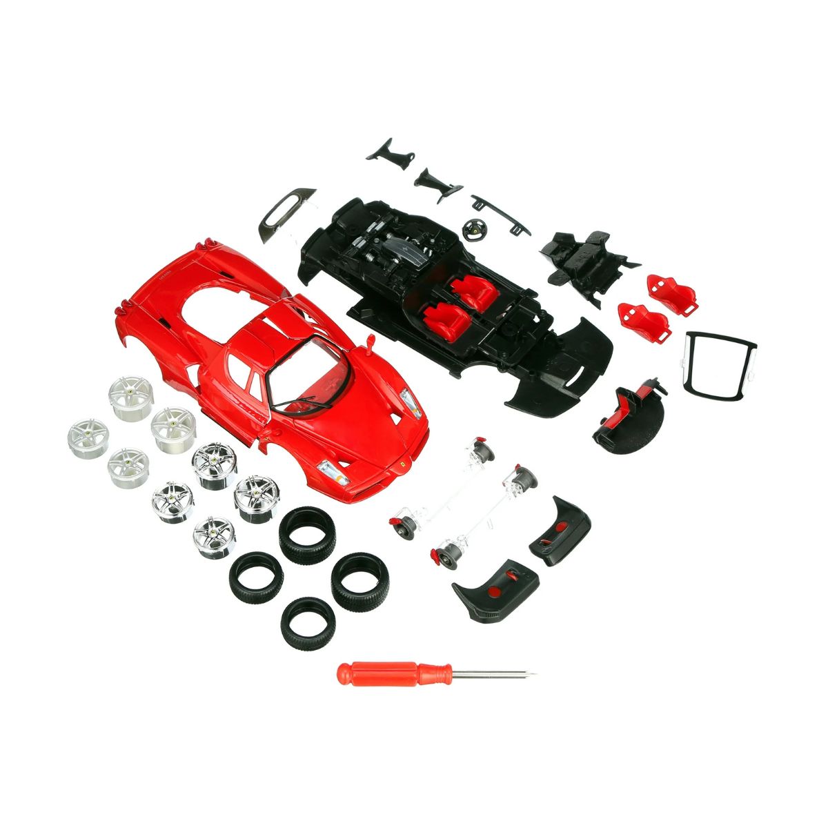 Mô Hình Xe Lắp Ráp 1:24 Ferrari AL - Enzo MAISTO 39964/MT39018