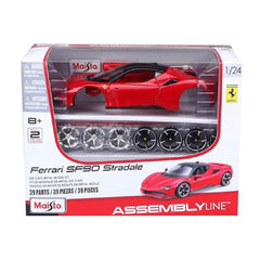 Mô Hình Xe Lắp Ráp 1:24 Ferrari Al - Sf90 Stradale MAISTO MT39018
