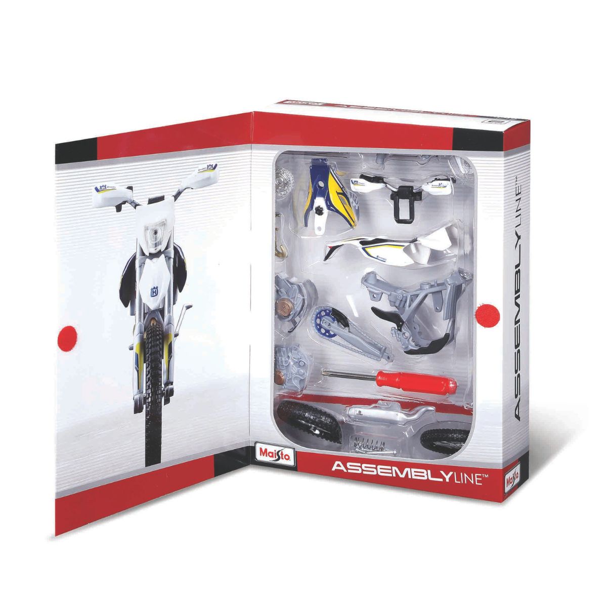 Đồ Chơi Mô Hình Xe Mô Tô Lắp Ráp 1:12 Husqvarna FE 501 MAISTO MT39051AL