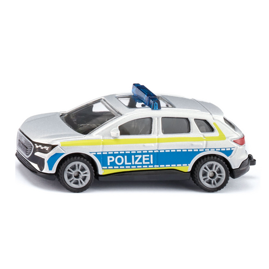 German police patrol car
