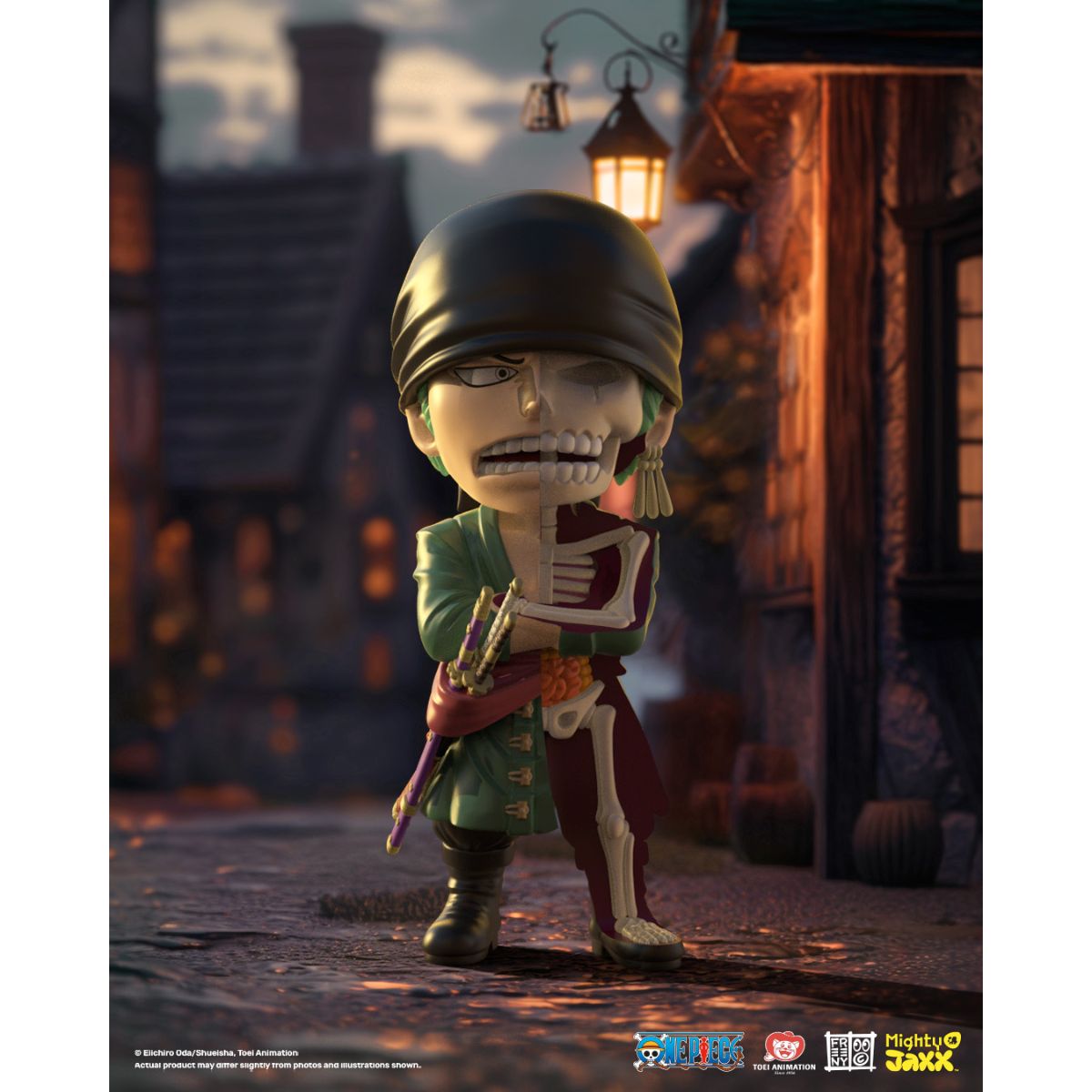 Đồ Chơi Mô Hình XXRAY: One Piece Zoro Wanted Series MIGHTY JAXX WB24OPJF00401