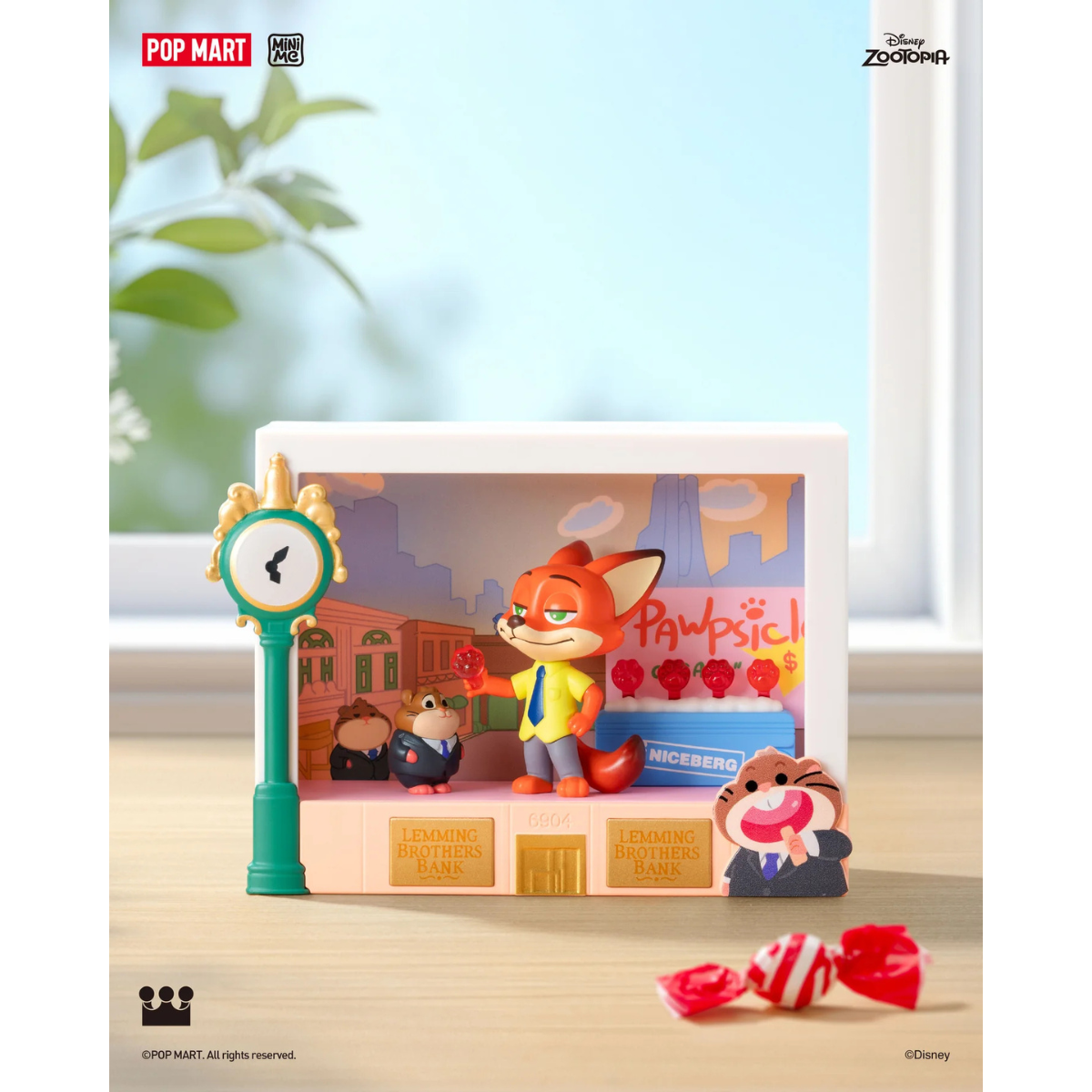 Mô Hình Zootopia Highlight Moment Series Scene Sets POP MART 6931571036003