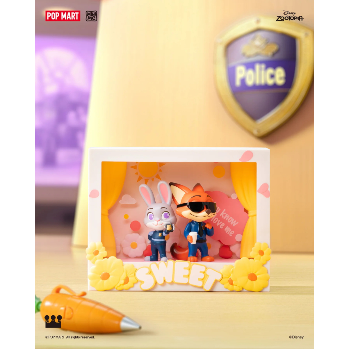 Mô Hình Zootopia Highlight Moment Series Scene Sets POP MART 6931571036003