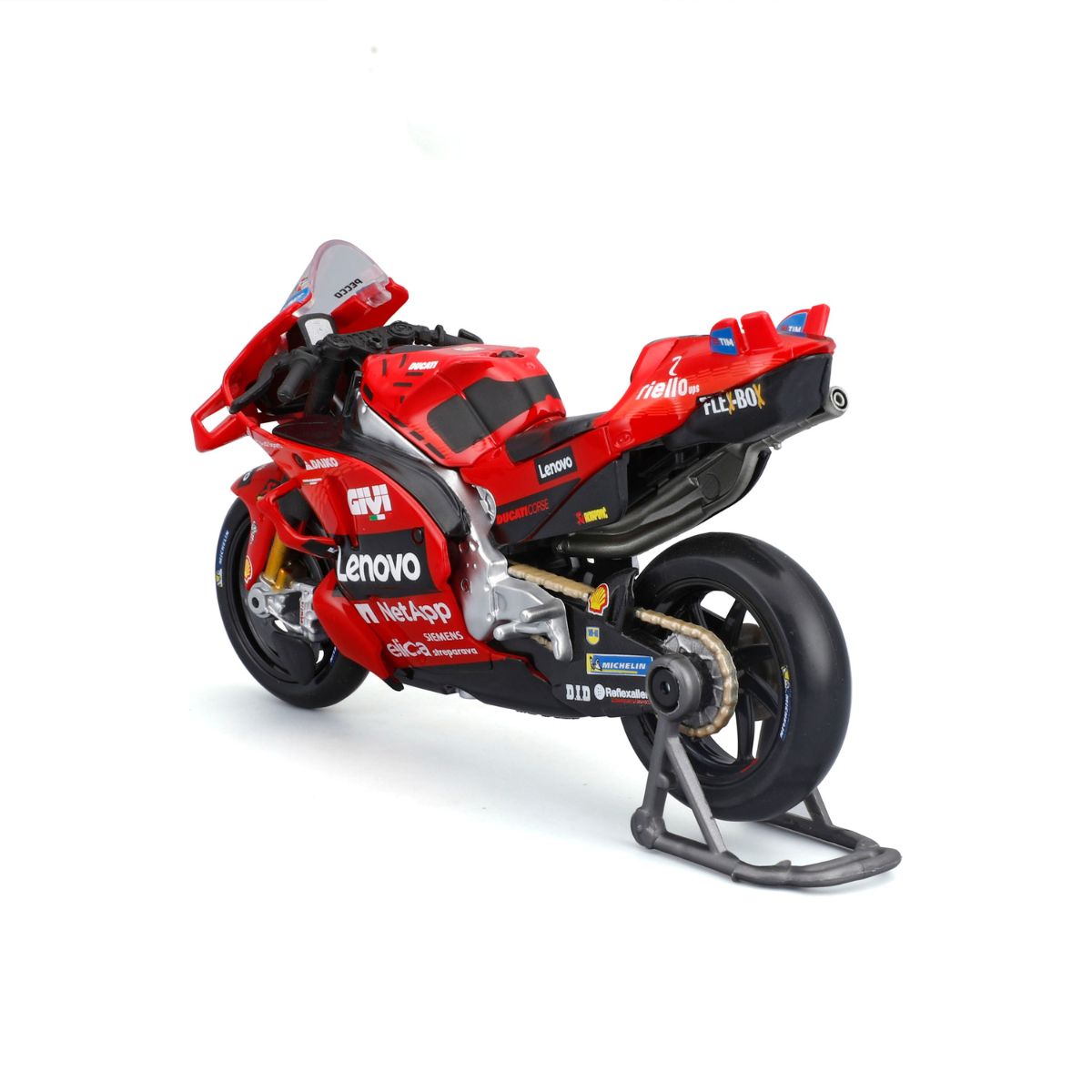 Đồ Chơi Xe Mô Hình Mô Tô Tỉ Lệ 1:18 GP Racing - Ducati Lenovo Team 2024 MAISTO 36398
