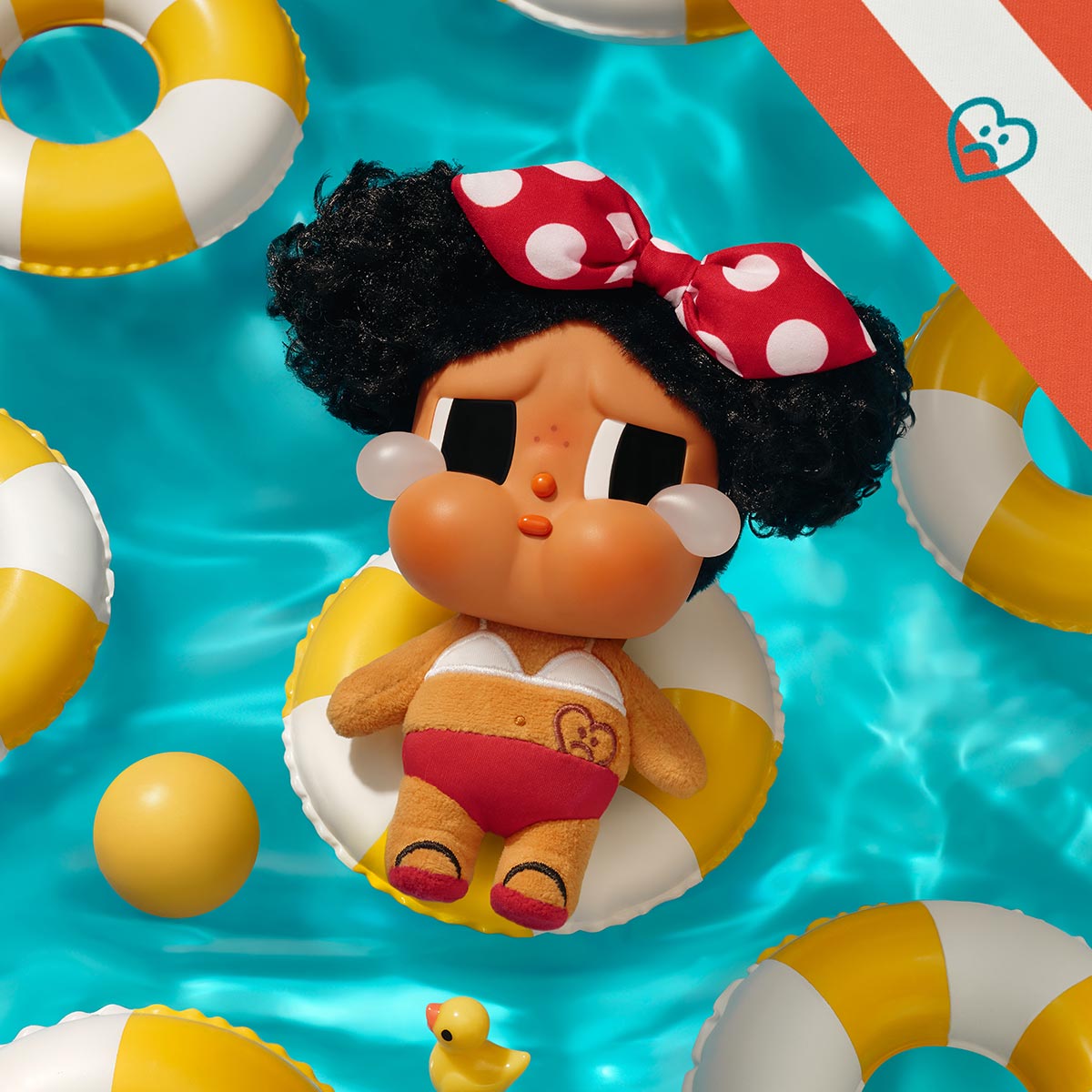 Đồ Chơi Móc Khóa Crybaby Vacation Mode On Series POP MART 6941313029057