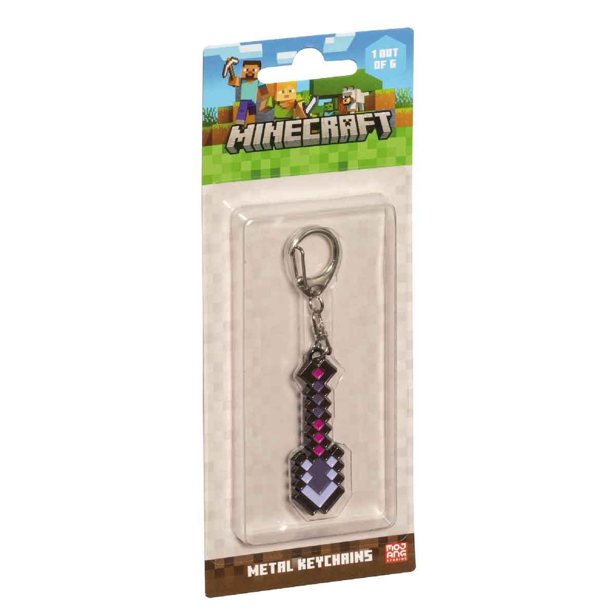 Móc Khóa Minecraft Bằng Kim Loại Mẫu 4 MINECRAFT PMI MC6010