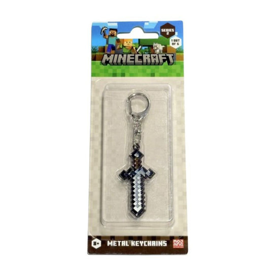 Metal Minecraft Keychain Series 2 Model 3 MINECRAFT PMI IRSWO/MC6210