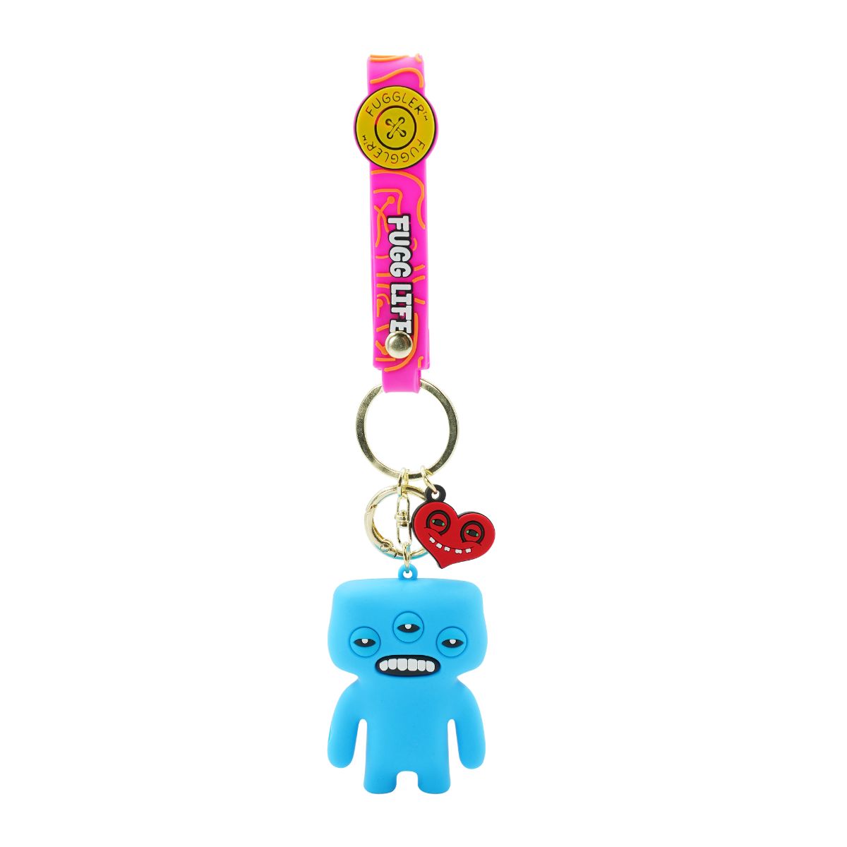 Đồ Chơi Móc Khóa Nhân Vật Kèm Charm Trang Trí FUGGLER FG8007P