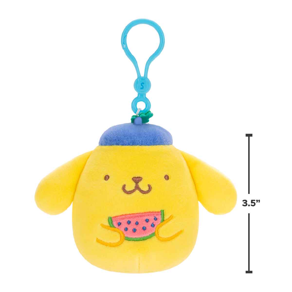 Móc Khoá Nhồi Bông Squishmallows 3.5 Inch Pompompurin SQUISHMALLOWS SQSN00598