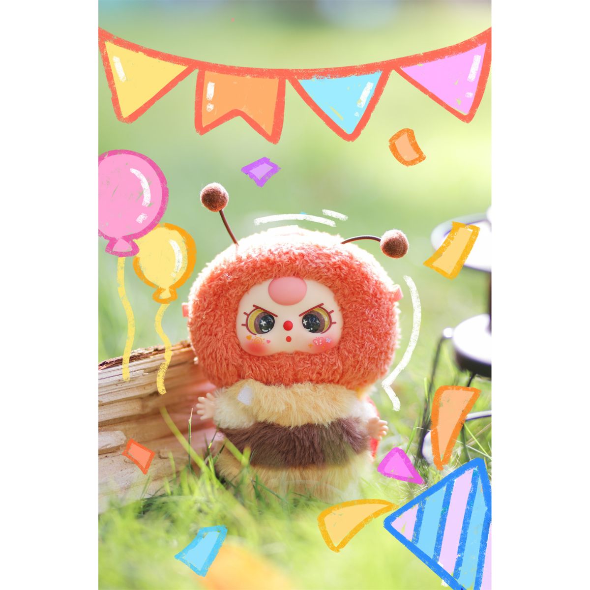 Móc Khoá Nhồi Bông Babythree Little Elf PLUSH TOY DPL4301