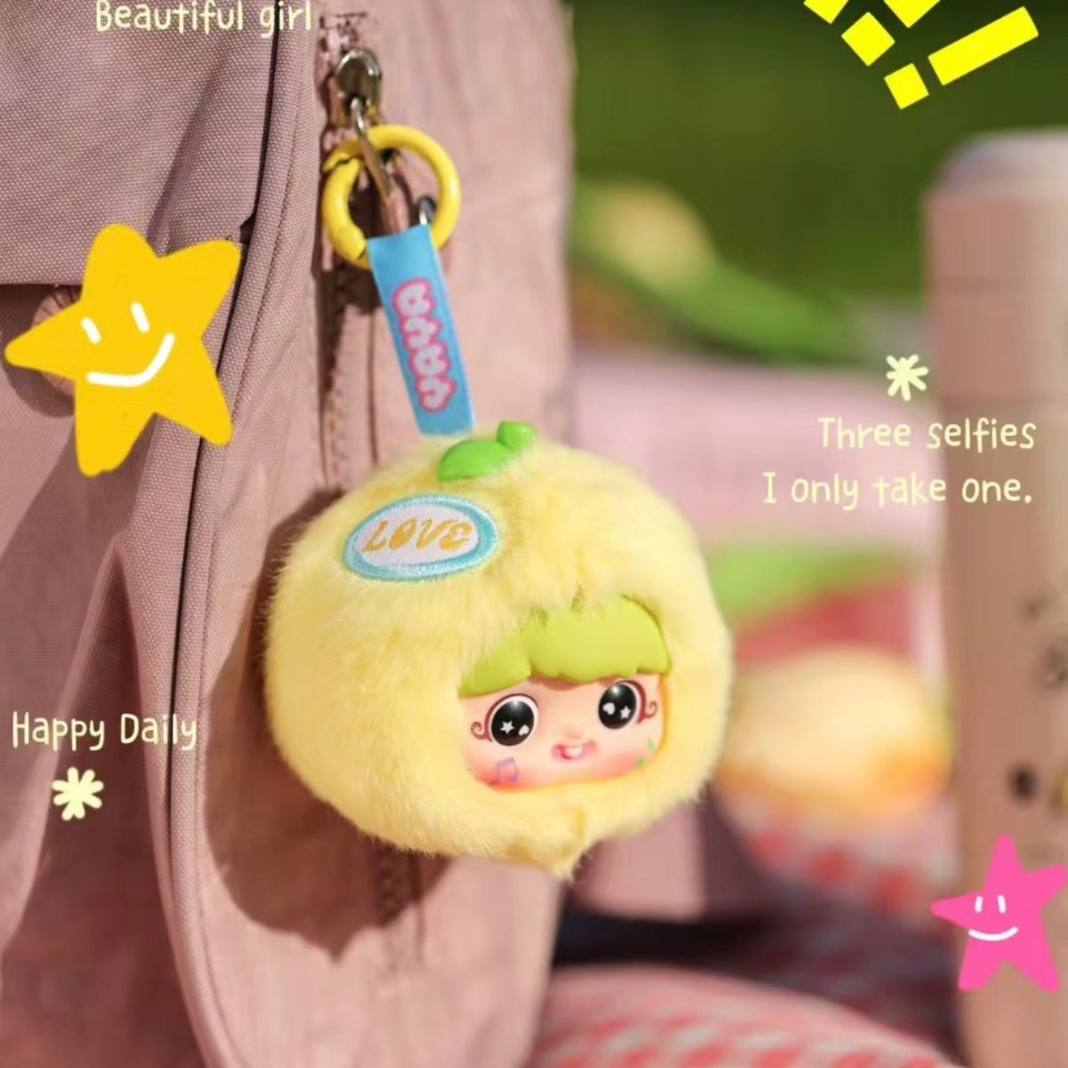 Móc Khoá Nhồi Bông Yaya Fruit Series PLUSH TOY QZ228