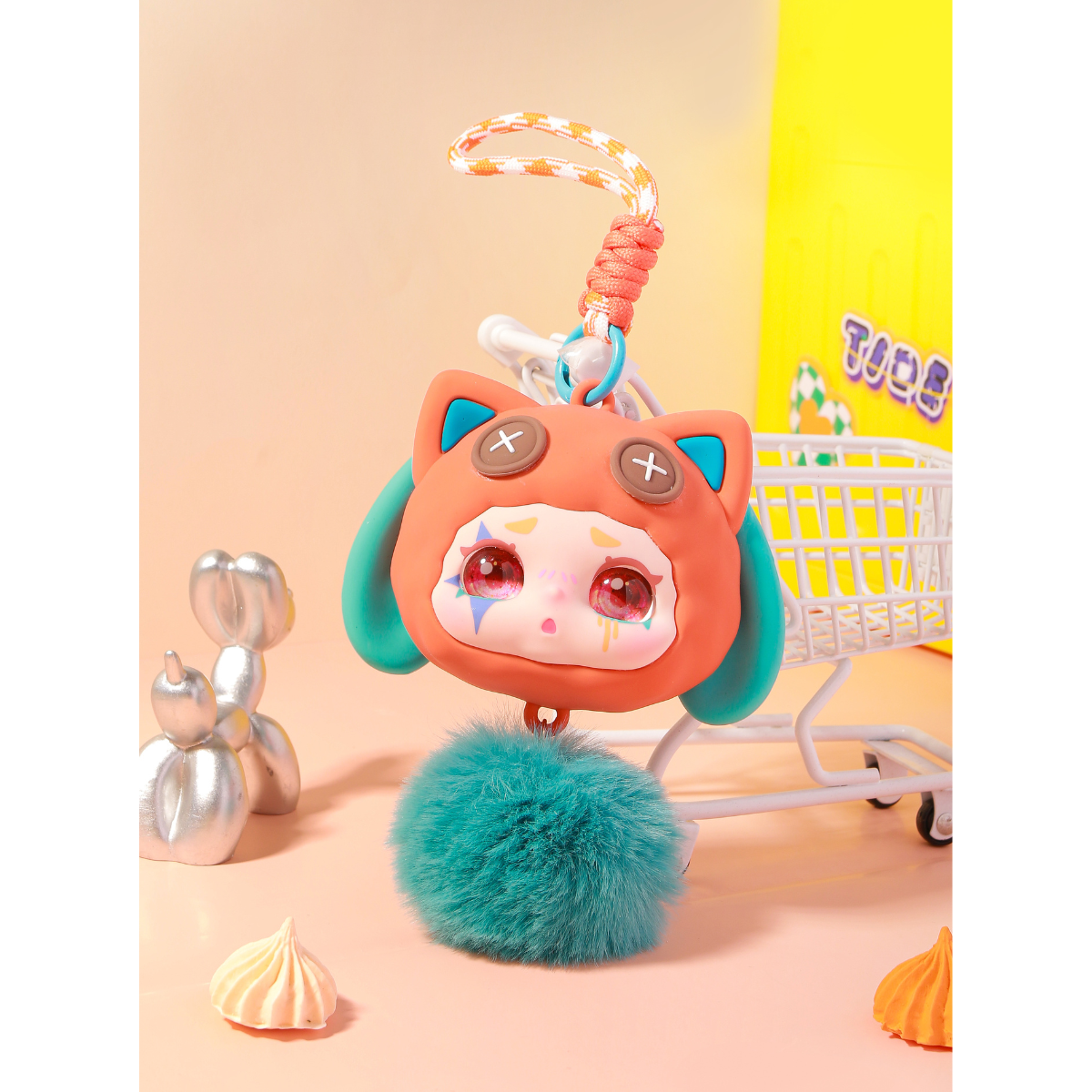 Móc Khoá Silicone Kimmon PLUSH TOY 556115KM