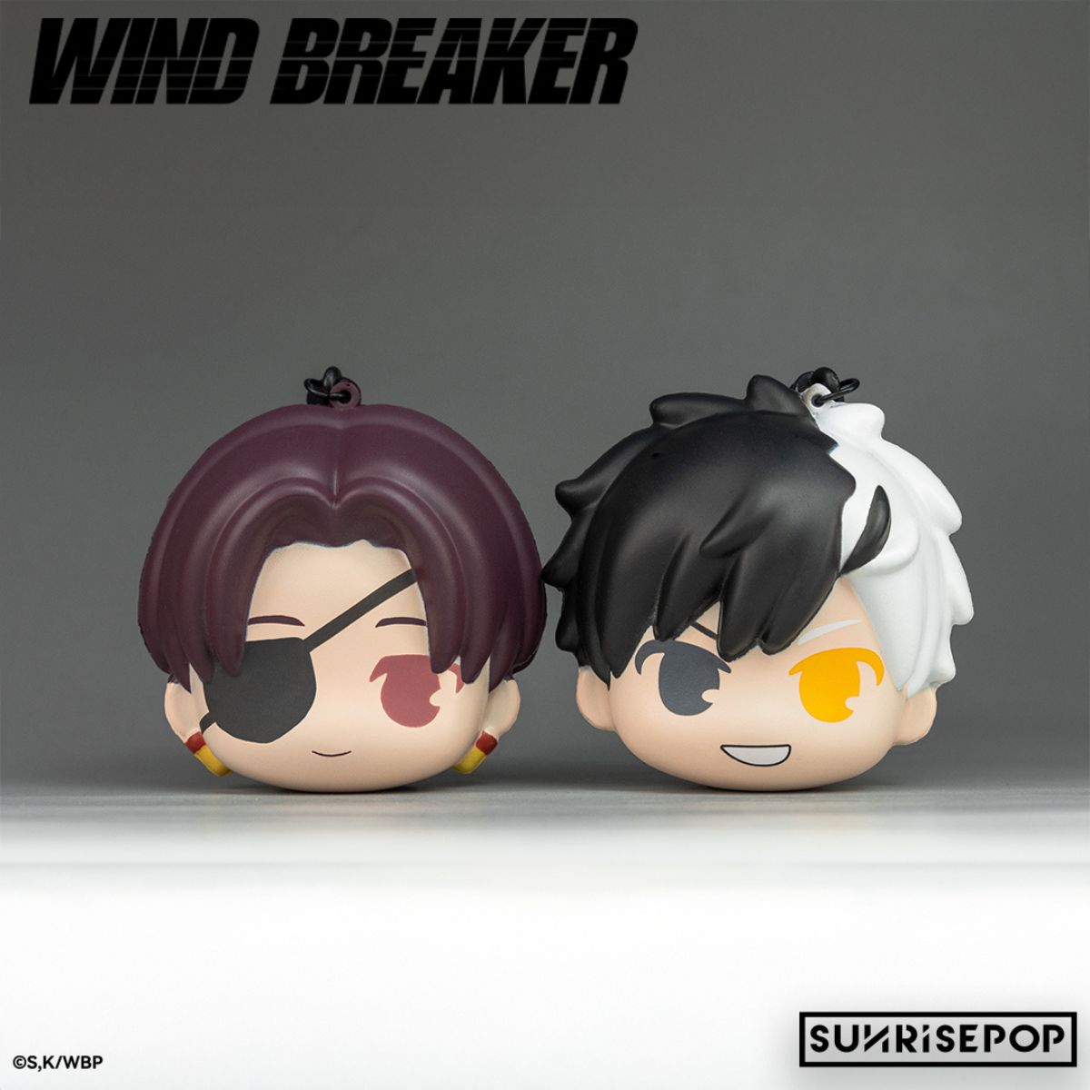 Đồ Chơi Móc Khóa Squishy Dẻo Wind Breaker SUNRISEPOP WBDB001