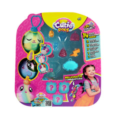 Móc Khóa Thú Bông Cutie Pops_Hộp 5 Thú Bông CUTIE POPS CUT006