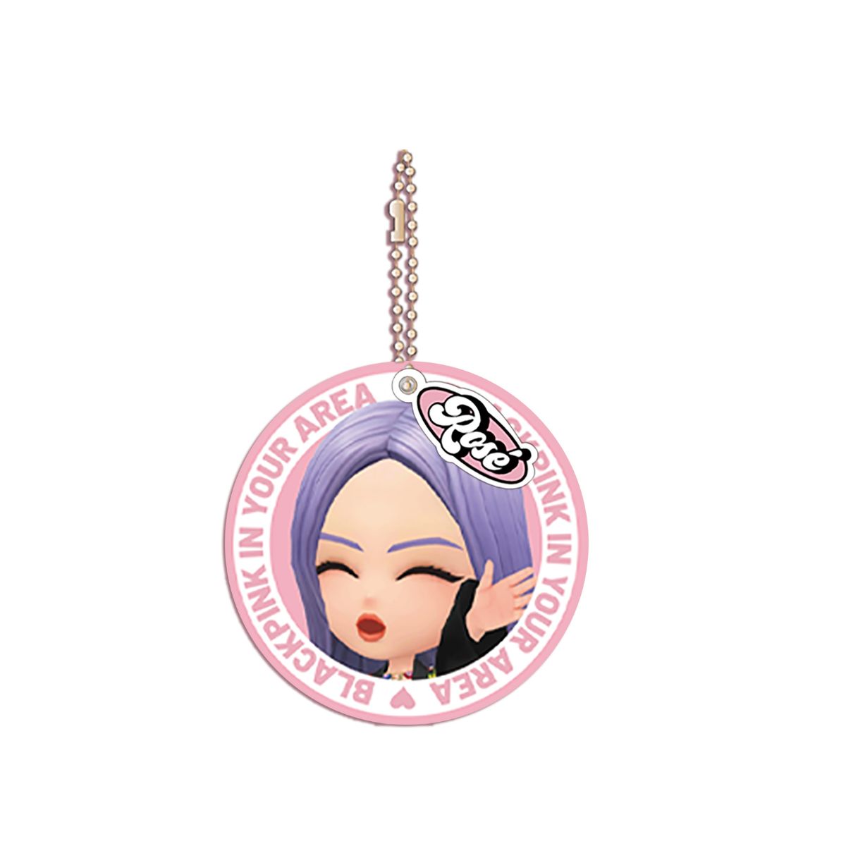 Móc Khoá Trang Trí Kèm Gương BPTG - ROSÉ BLACKPINK THE GAME BPTG-2403025