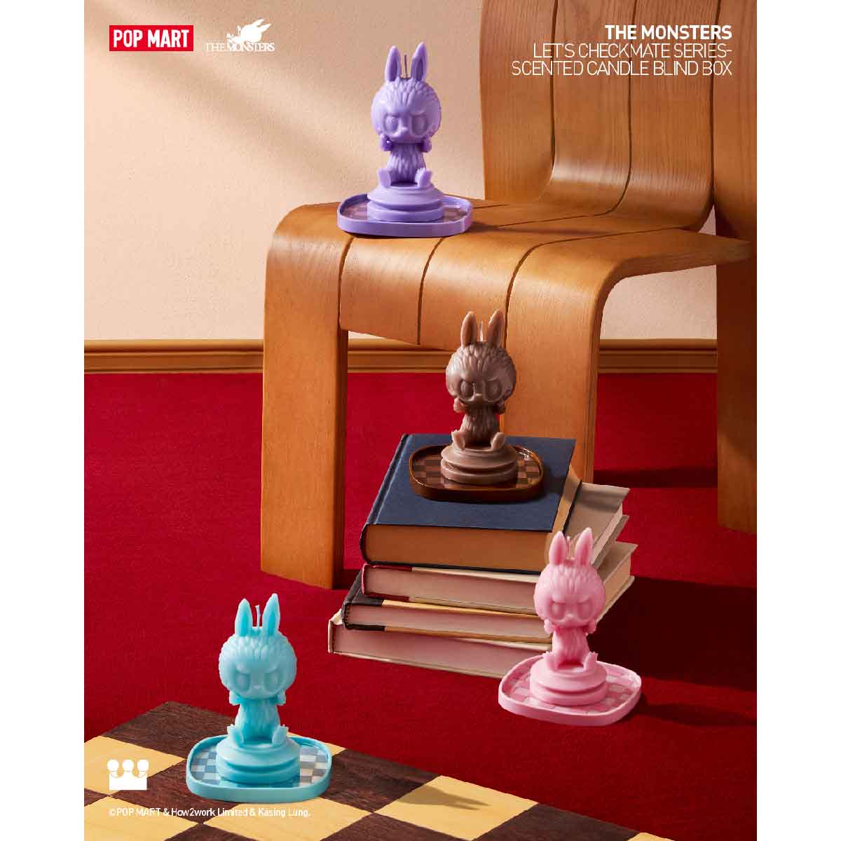 Scented candle The Monsters Let's Checkmate Series Blind Box POP MART 6931571067861