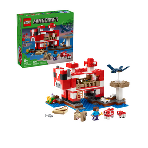 Đồ Chơi Lắp Ráp Ngôi Nhà Của Những Chú Bò Nấm LEGO MINECRAFT 21270 (500 chi tiết)