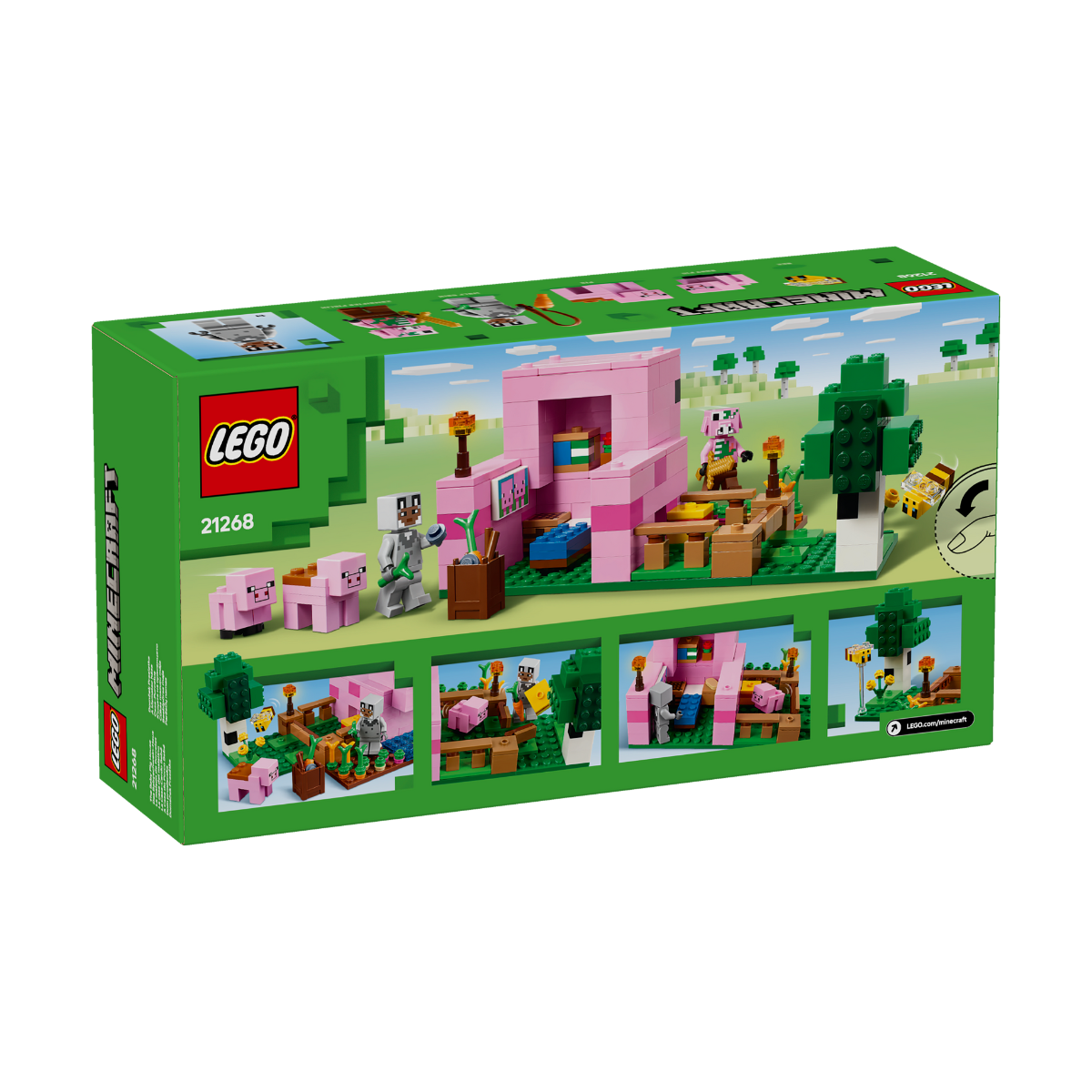 Đồ Chơi Lắp Ráp Ngôi Nhà Của Những Chú Heo Con LEGO MINECRAFT 21268