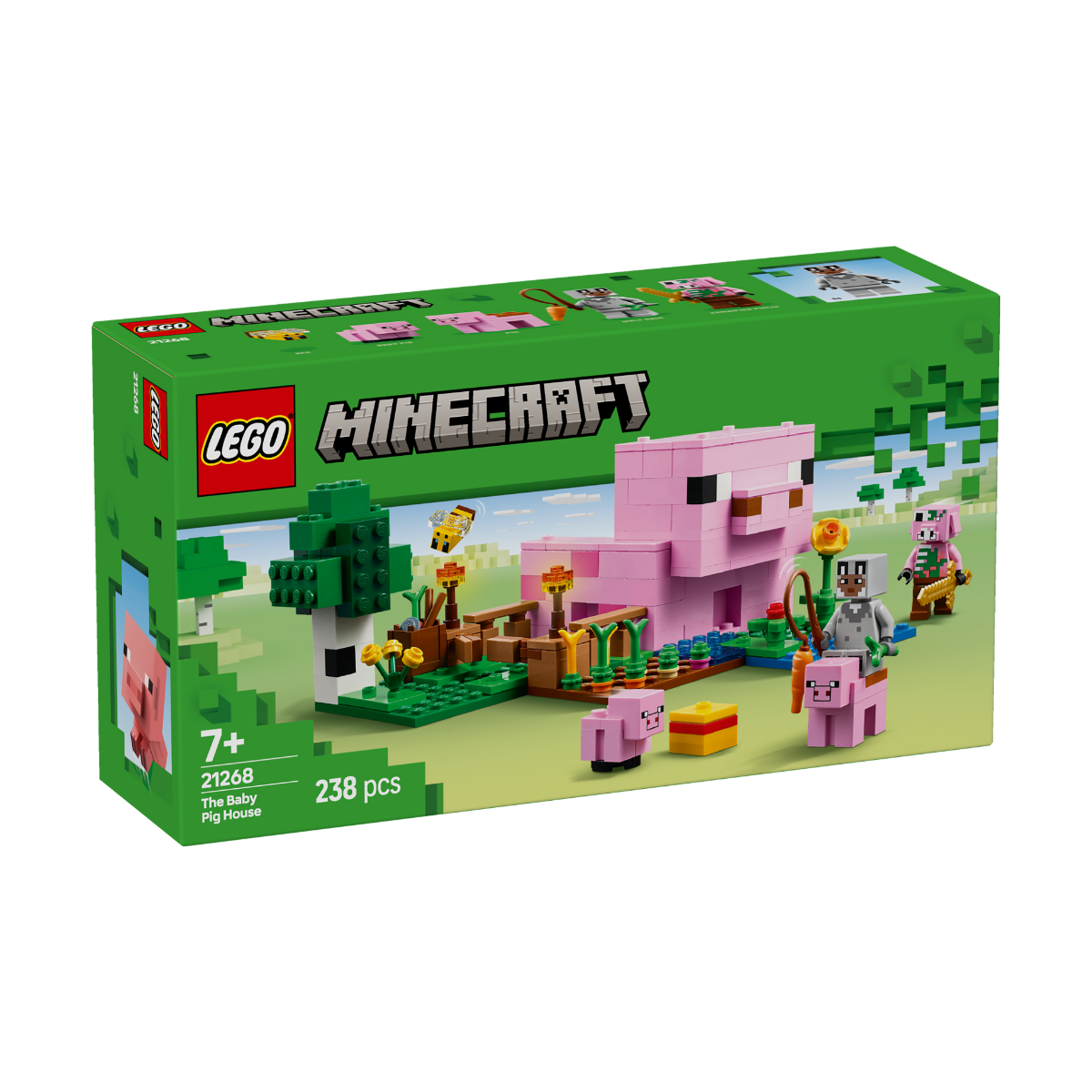 Đồ Chơi Lắp Ráp Ngôi Nhà Của Những Chú Heo Con LEGO MINECRAFT 21268